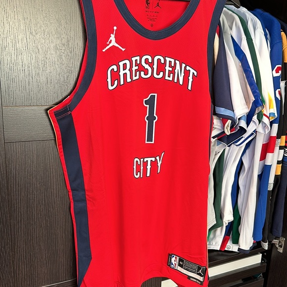 Zion Williamson New Orleans Pelicans Jordan Brand Authentic Jersey - Association - Picture 3 of 8